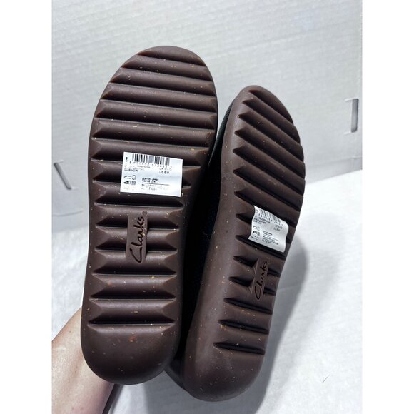 Clarks Medora Nina Black Leather Womens Ankle Strap Shoes US 6M - Picture 9 of 11